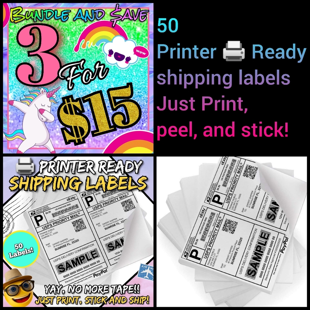 Shipping labels 50ct